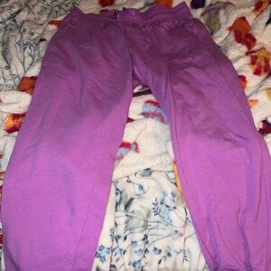 Wonen’s Purple Sweatpants